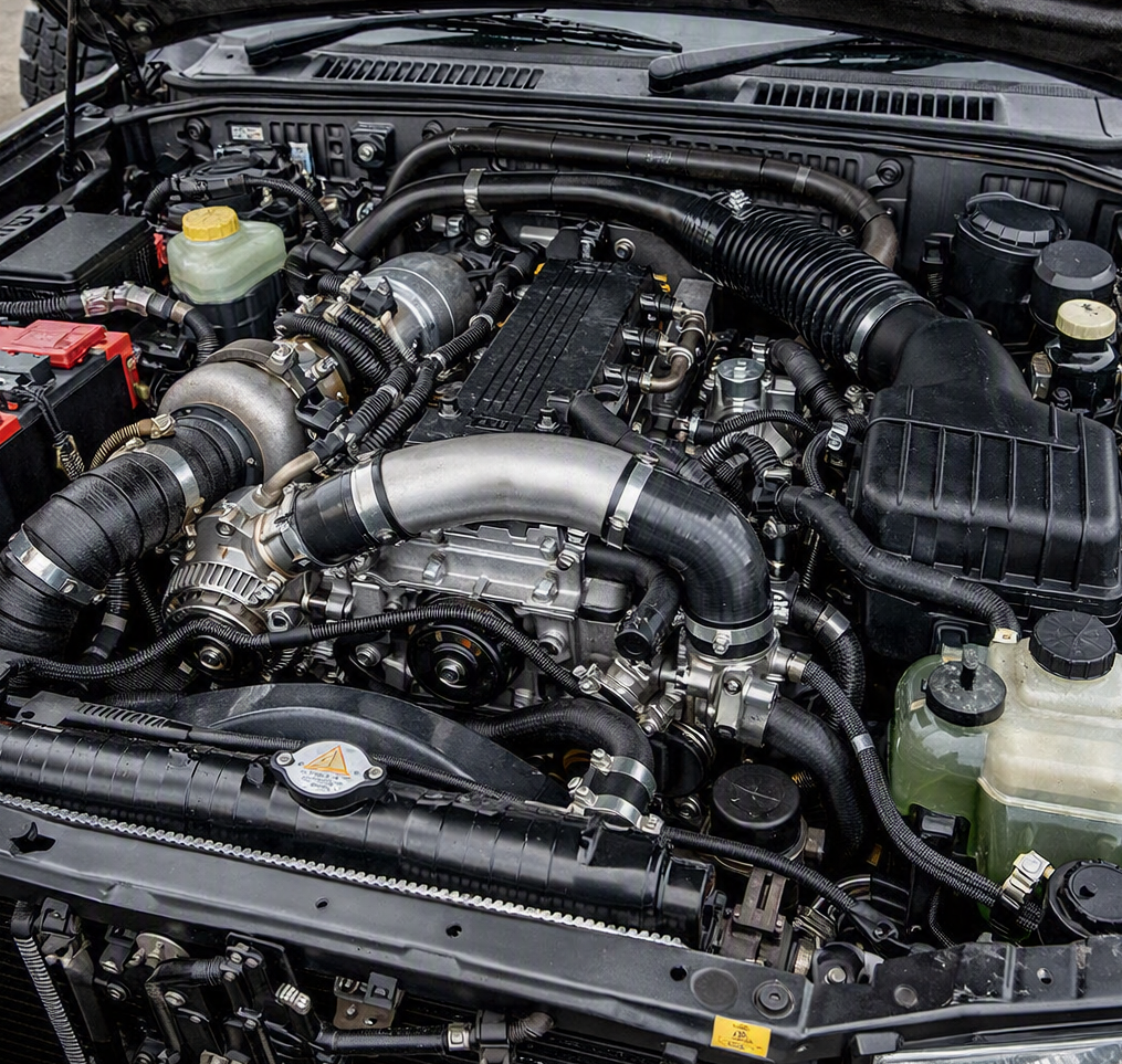 Vu d'une baie moteur ZD30