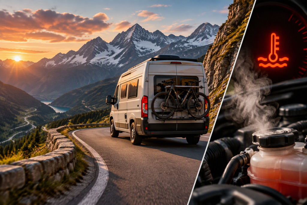 Surchauffe moteur van